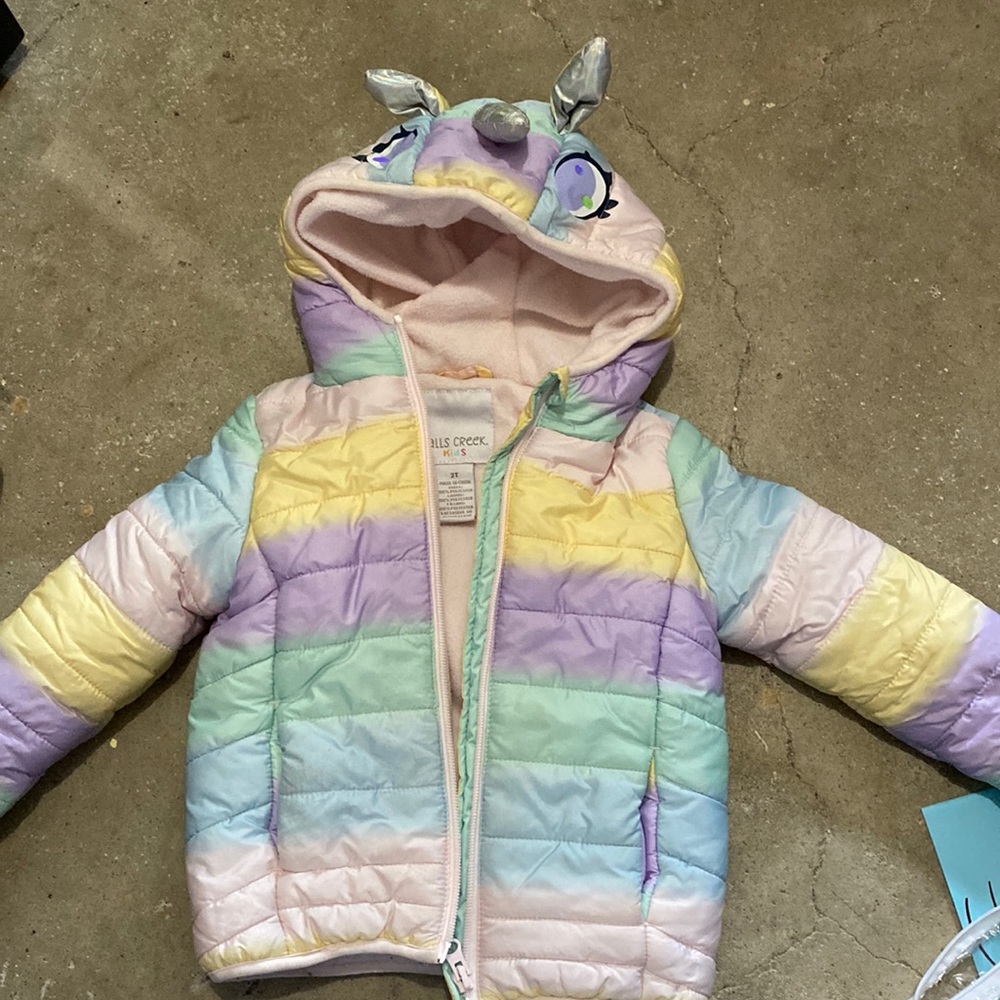 2T Unicorn Winter Coat